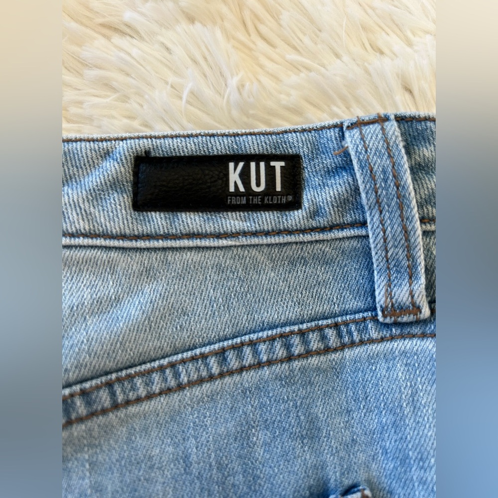 Kut from the Kloth | High Rise Christine Straight Leg Jeans - Picture 13 of 15